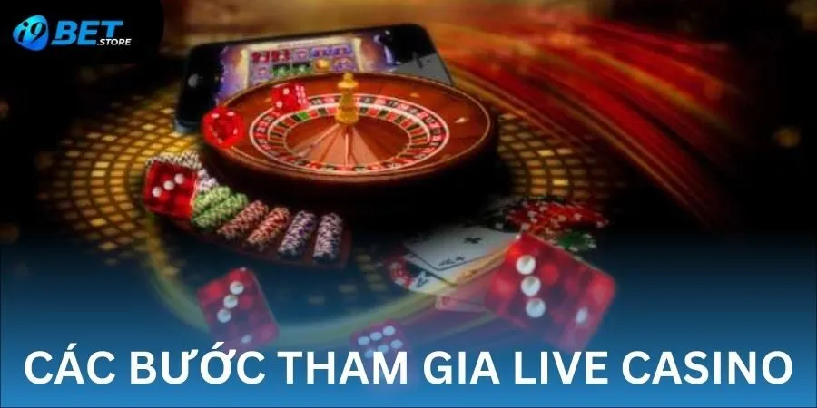 Hướng dẫn các bước truy cập sảnh cược Casino Live I9BET
