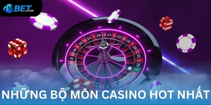 Những bộ môn hot nhất tại sảnh Casino Live I9BET